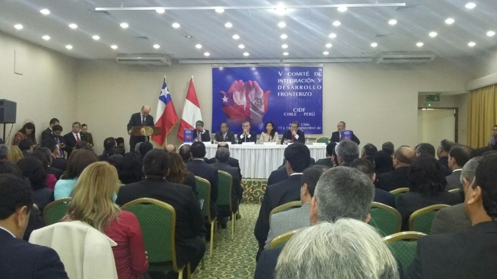 CORFAL participa de V Comité de Integración y Desarrollo Fronterizo Chile-Perú