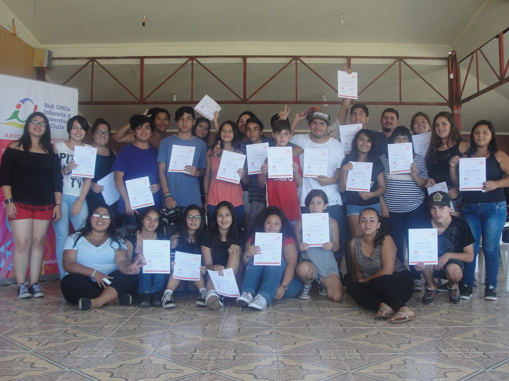 Exitosa Escuela de Liderazgo organizada por niños y niñas se realizó en CORFAL