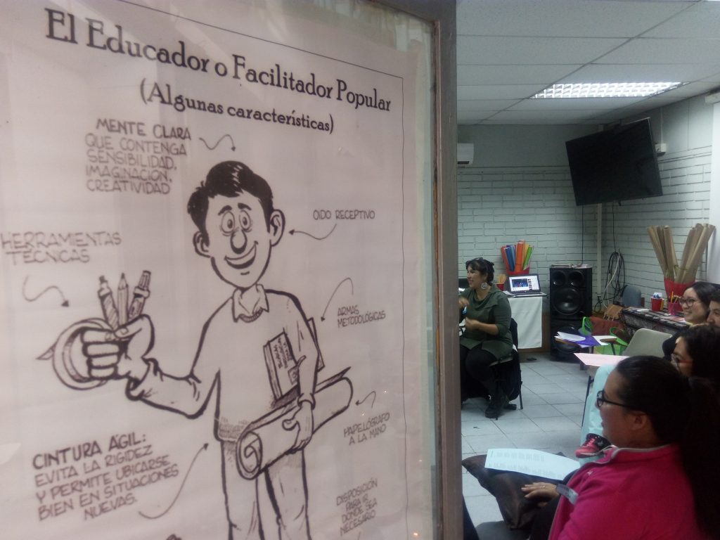 Área Tratamiento CORFAL realizó capacitación sobre Educación Popular para trabajadores