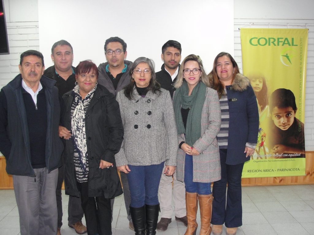 Comité de Aplicación CORFAL inició su trabajo en el ámbito psicosocial